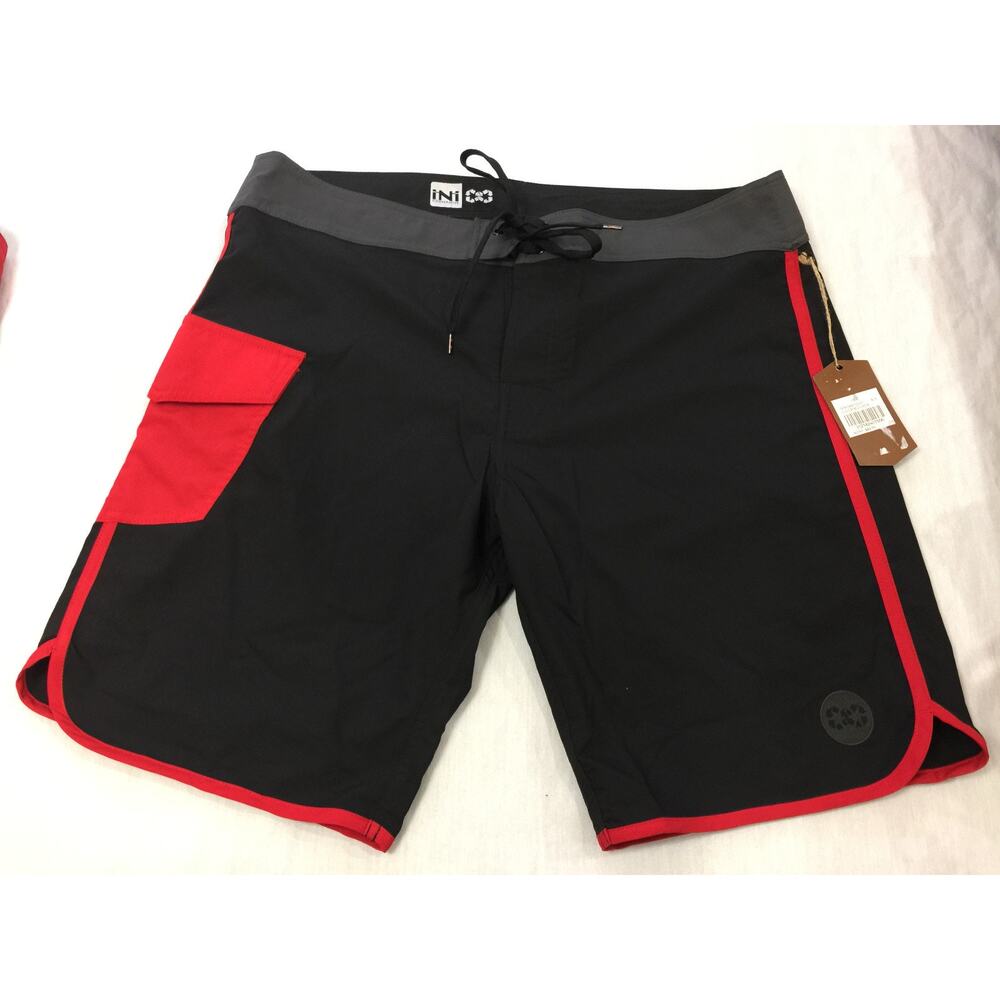 🌎🌎🌎   NWT INI COOPERATIVE MENS SWIM UNLINED SHORTS SIZE 38 🌎🌎🌎